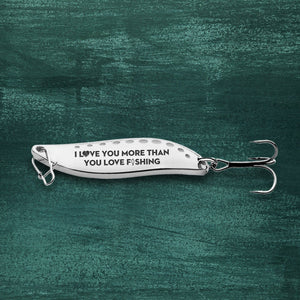 Fishing Spoon Lure - Fishing - To My Master Baiter - You Have Me Hooked Forever - Gfaa26004