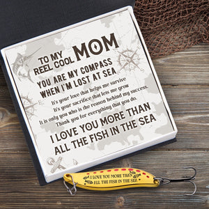 Fishing Spoon Lure - Fishing - To My Mom - You Are My Compass - Gfaa19011