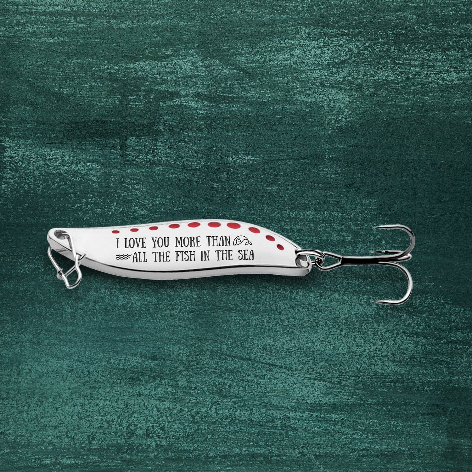 Fishing Spoon Lure - Fishing - To My Mom - You're My True North - Gfaa19002