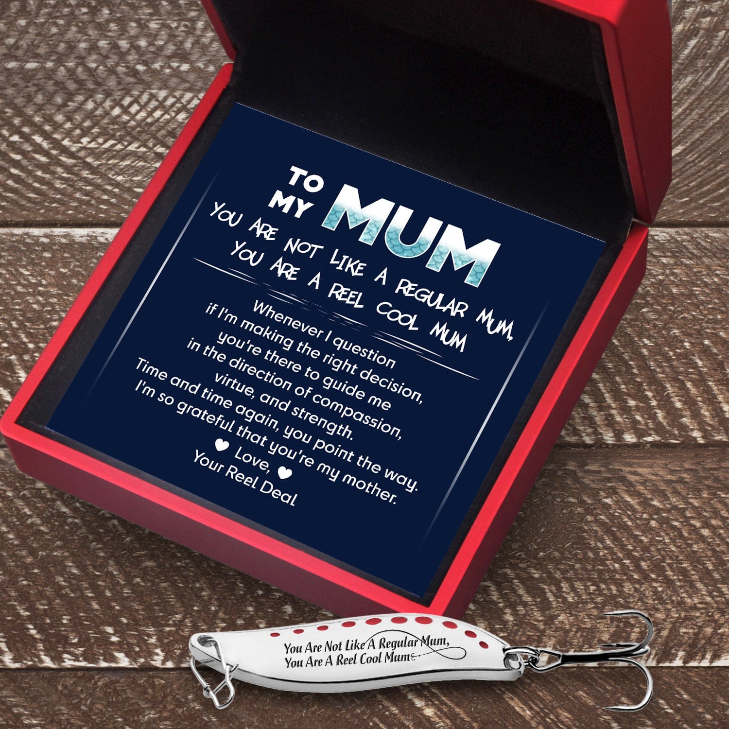 Fishing Spoon Lure - Fishing - To My Mum - I'm So Grateful That You're My Mother - Gfaa19010