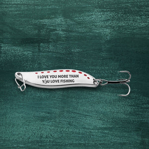 Fishing Spoon Lure - Fishing - To My Reel Cool Husband - I Love You - Gfaa14003