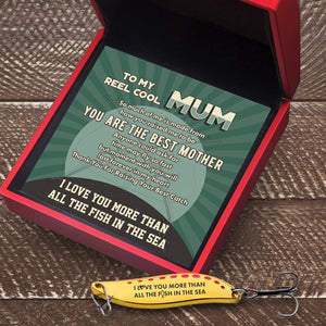 Fishing Spoon Lure - Fishing - To My Reel Cool Mum - You Are My First Reel Love - Gfaa19016