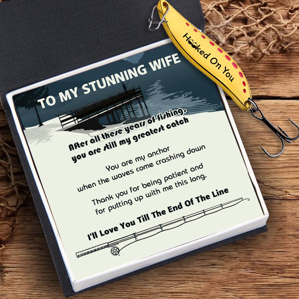 Fishing Spoon Lure - Fishing - To My Wife - You Are Still My Greatest Catch - Gfaa15001