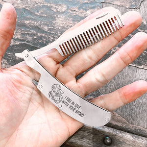 Folding Comb - Family - To My Boyfriend - You Are The One I Want To Be With - Gec12010