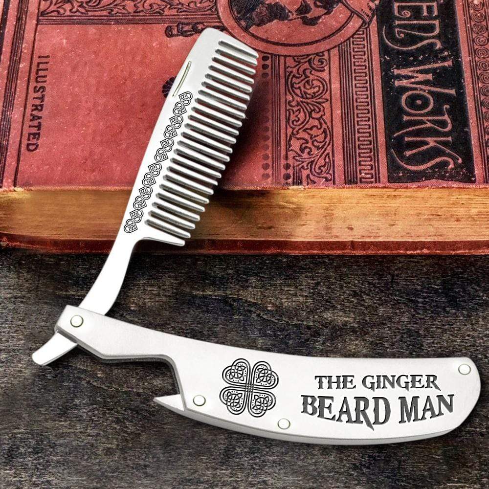 Folding Comb - Irishish - The Ginger Beard Man - Gec26013