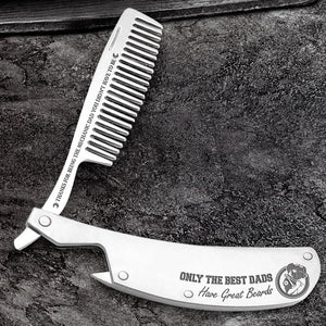 Folding Comb - Thank You For Being The Mechanic Dad You Didn't Have To Be - Gec18009