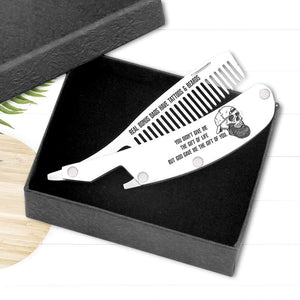 Folding Comb - To Bonus Dad -  God Gave Me The Gift Of You - Gec18023