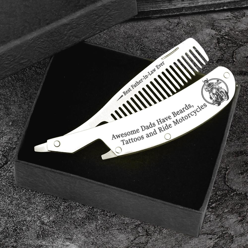 Folding Comb - To My Father-In-Law - Best Father-in-law Ever - Gec18013