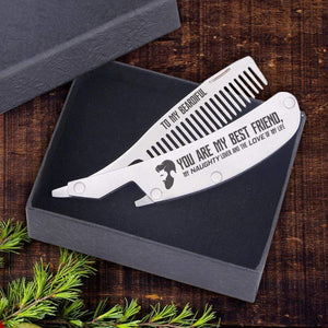 Folding Comb - To My Man - You Are My Naughty Lover - Gec26020
