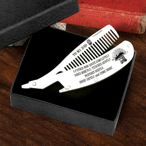 Folding Comb - Trucking - To My Dad - A Father Who Loves Completely - Gec18035