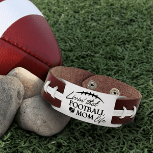 Football Bracelet - American Football - To My Mom - Livin' That Football Mom Life - Gbzo19004
