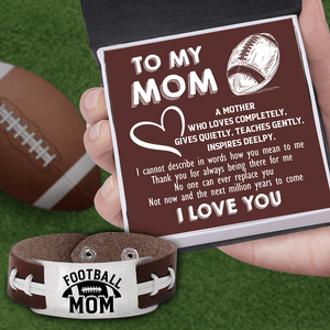 Football Bracelet - American Football - To My Mom - No One Can Ever Replace You - Gbzo19011