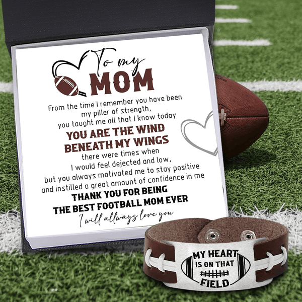 Football Bracelet - Football - To My Mom - You Are The Biggest Cheerleader  - Gbzo19015
