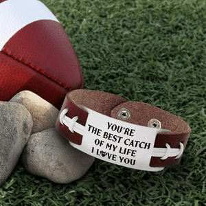 Football Bracelet - American Football - To My Soulmate - I Gave My Heart To You - Gbzo13001