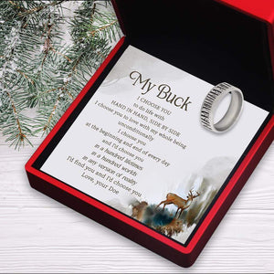 Forest Ring - Hunting - To My Buck - Hand In Hand, Side By Side - Gri26017