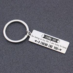 Gkc33004 - I Am Lucky To Have A Friend Like You Keychain