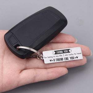 Gkc33004 - I Am Lucky To Have A Friend Like You Keychain