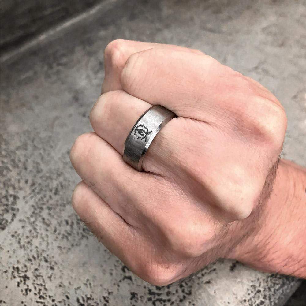 Gladiator Helmet Ring - Roman - To My Man - How Special You Are To Me - Gri26013