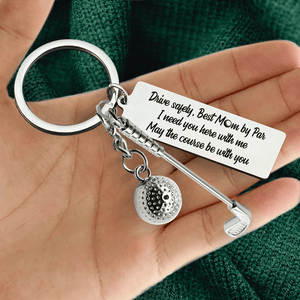 Golf Ball Racket Keychain - Golf - To My Par-Fect-Mom - Never Forget That I Love You - Gkzs19002