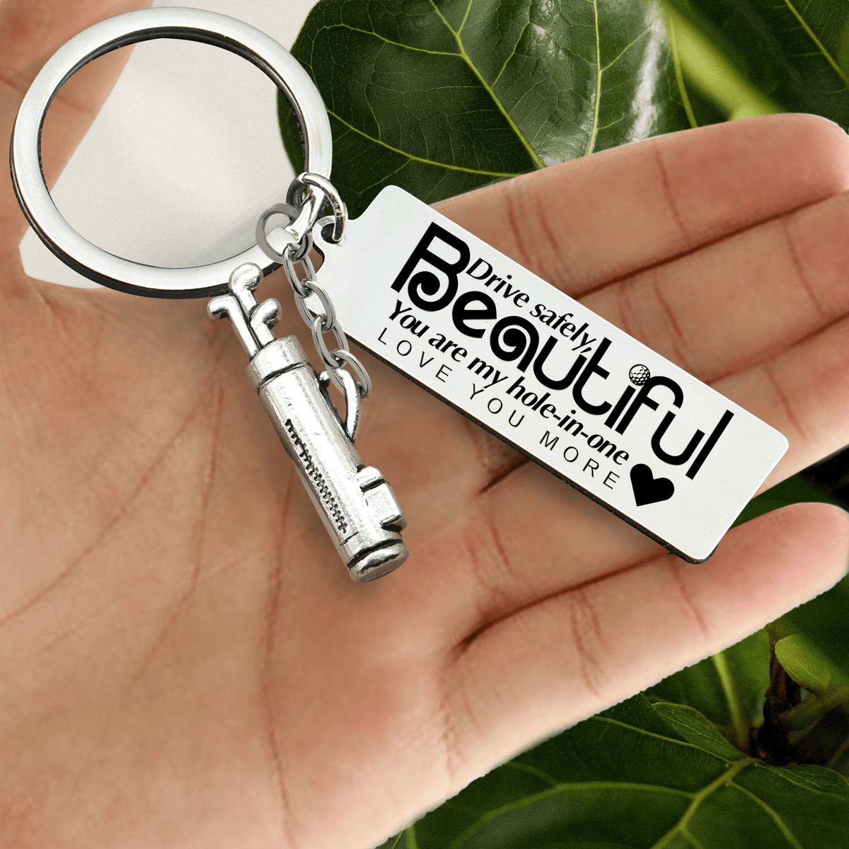 Golf Charm Keychain - Golf - To My Future Wife - You Are My Hole-In-One - Gkzp25002