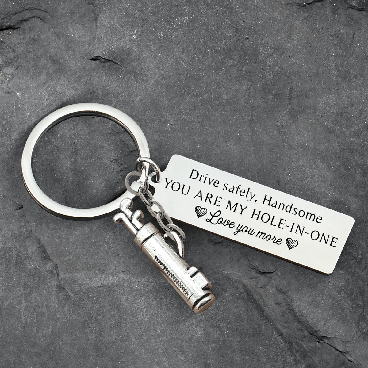 Golf Charm Keychain - Golf - To My Par-fect Husband - You Are My Hole In One - Gkzp14001
