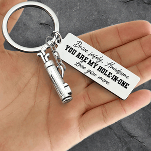 Golf Charm Keychain - Golf - To My Par-fect Man - Love You More - Gkzp26005