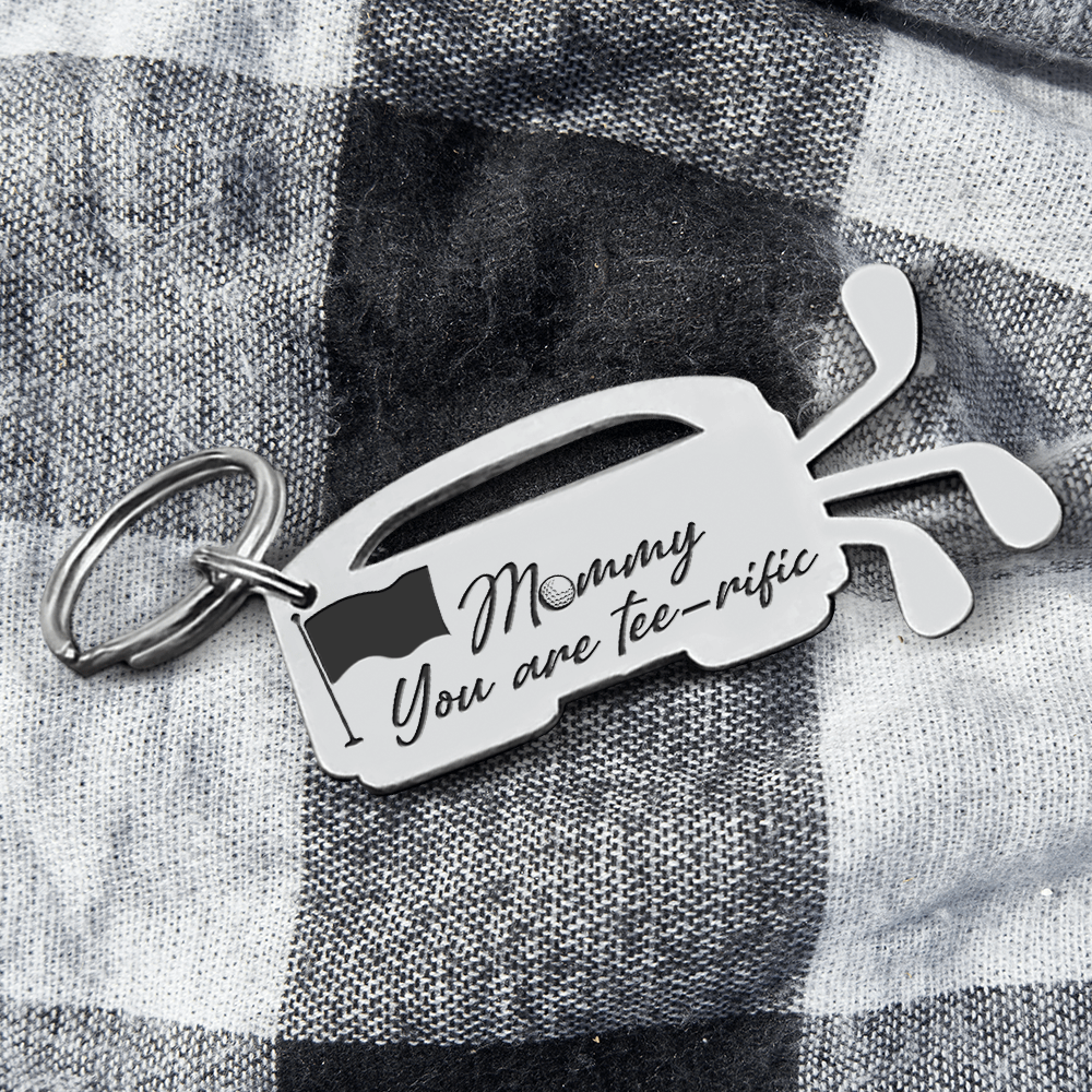 Golf Club Bag Keychain - Golf - To My Mom - Never Forget That I Love You - Gkew19004