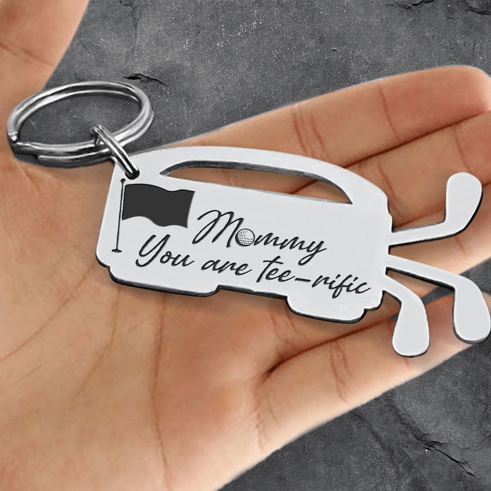 Golf Club Bag Keychain - Golf - To My Mom - Never Forget That I Love You - Gkew19004