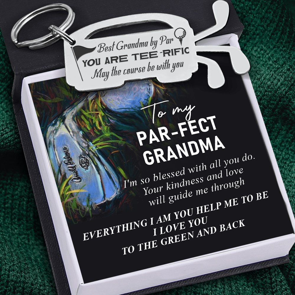 Golf Club Bag Keychain - Golf - To My Par-Fect Grandma - Your Kindness And Love Will Guide Me Through - Gkew21001