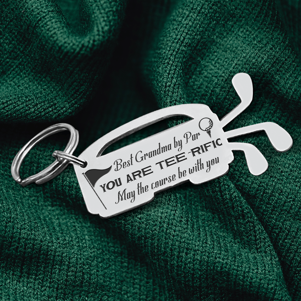 Golf Club Bag Keychain - Golf - To My Par-Fect Grandma - Your Kindness And Love Will Guide Me Through - Gkew21001