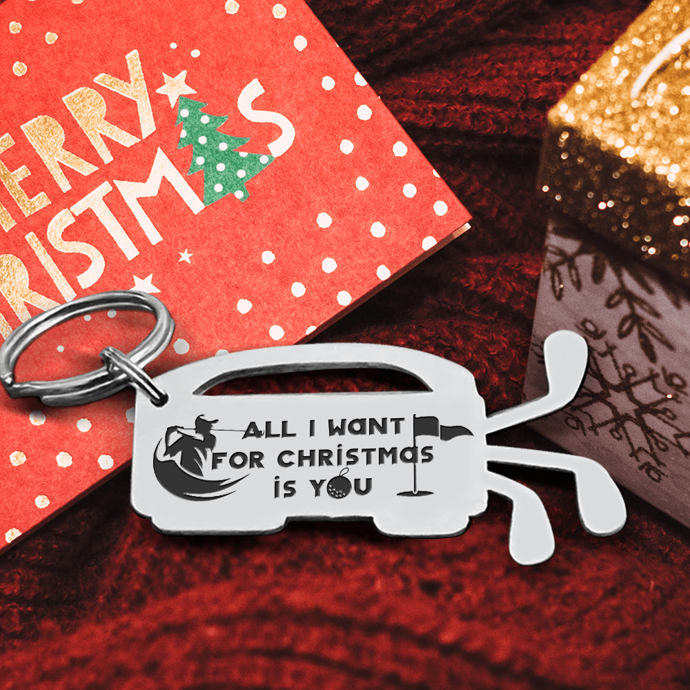 Golf Club Bag Keychain - Golf - To My Par-Fect Man - I Gave My Heart To You - Gkew26008