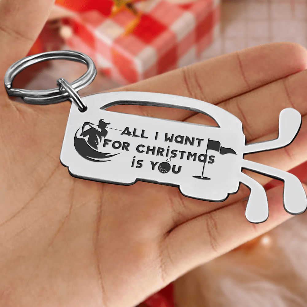 Golf Club Bag Keychain - Golf - To My Par-Fect Man - I Gave My Heart To You - Gkew26008