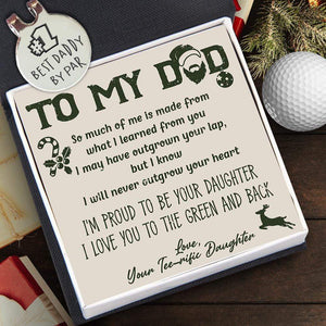 Golf Marker - Golf - To My Dad - I'm Proud To Be Your Daughter - Gata18006