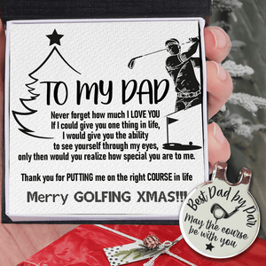 Golf Marker - Golf - To My Dad -Kick Putt Daddy - Gata18012
