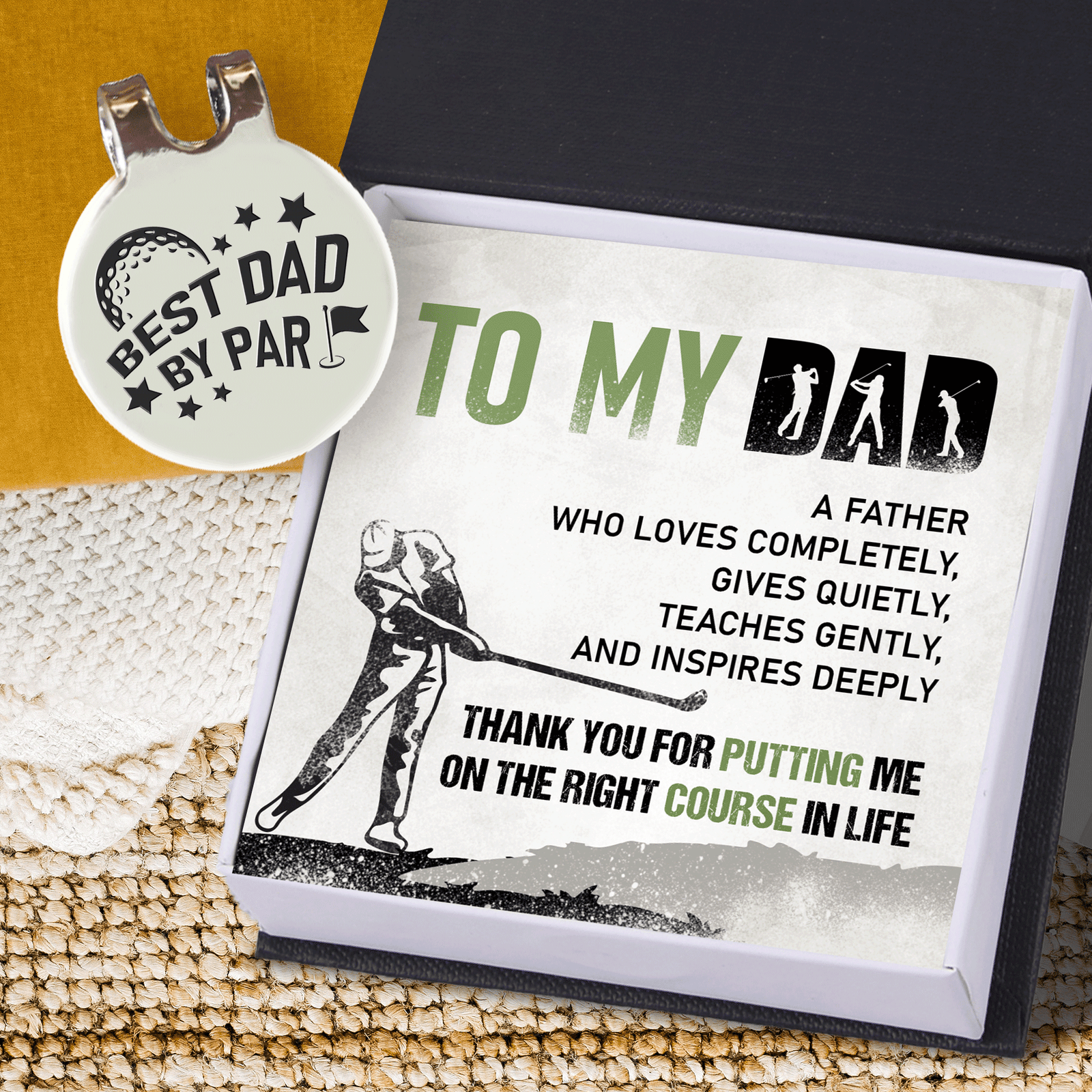 Golf Marker - Golf - To My Dad - Thank You - Gata18016