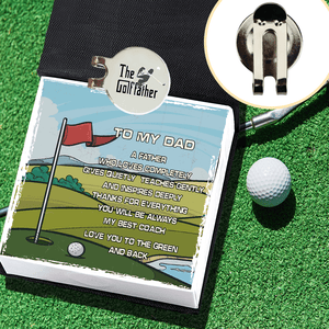 Golf Marker - Golf - To My Dad - You Will Be Always My Best Coach - Gata18003