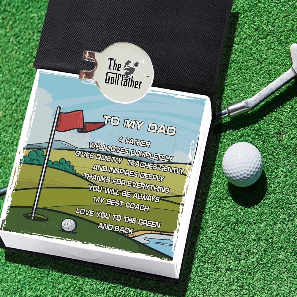Golf Marker Golf To My Dad You Will Be Always My Best Coach