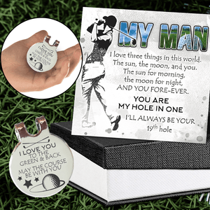 Golf Marker - Golf - To My Man - I Love You To The Green And Back - Gata26015