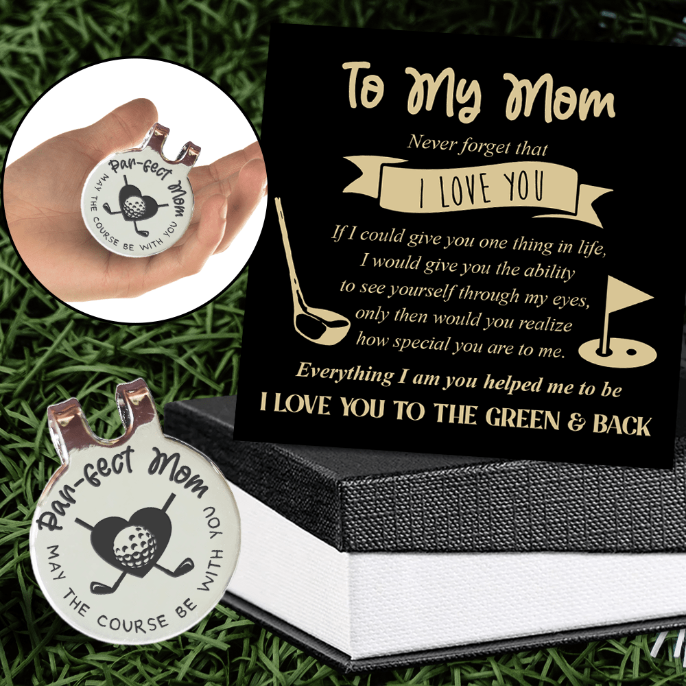 Golf Marker - Golf - To My Mom - I Love You To The Green And Back - Gata19006