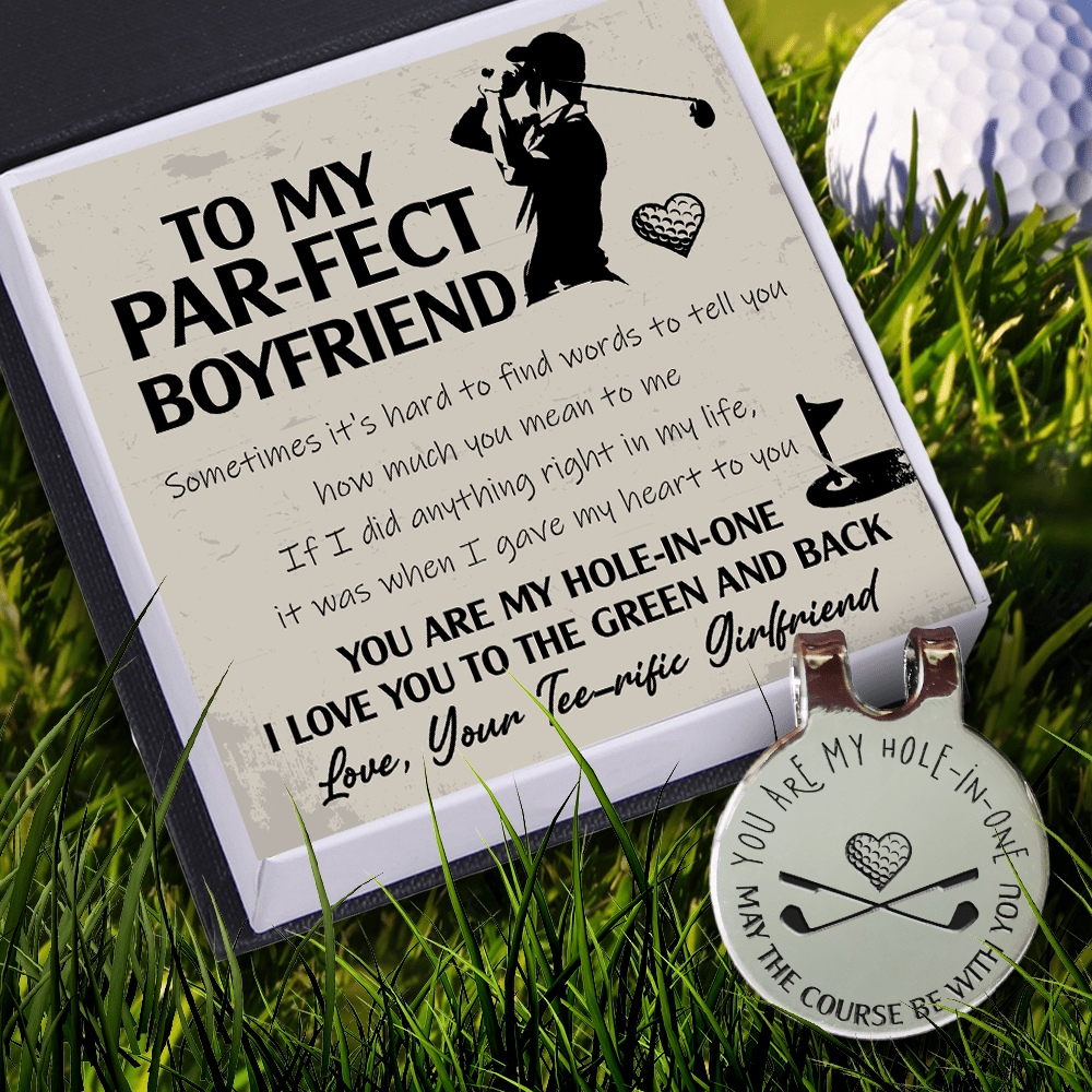 Golf Marker - Golf - To My Par-fect Boyfriend - How Much You Mean To Me - Gata12002