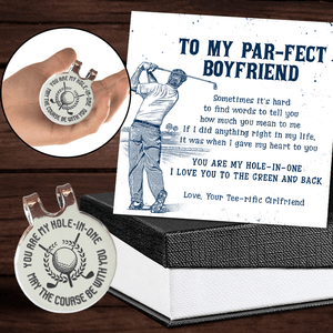 Golf Marker - Golf - To My Par-fect Boyfriend - How Much You Mean To Me - Gata12006