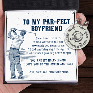 Golf Marker - Golf - To My Par-fect Boyfriend - How Much You Mean To Me - Gata12006