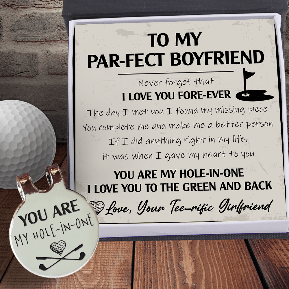 Golf Marker - Golf - To My Par-fect Boyfriend - I Love You To The Green And Back - Gata12004