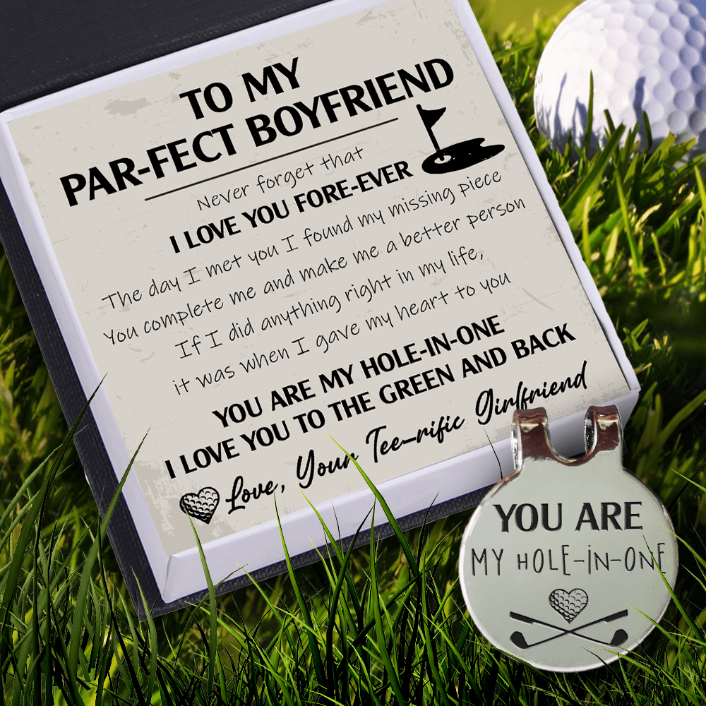 Golf Marker - Golf - To My Par-fect Boyfriend - I Love You To The Green And Back - Gata12004