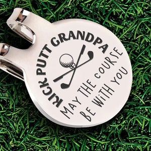 Golf Marker - Golf - To My Par-fect Grandpa - From Grandson - Times With You Are Too Quickly Pass - Gata20002