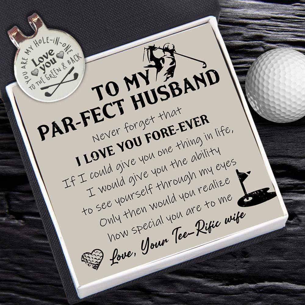 Golf Marker - Golf - To My Par-fect Husband - I Love You Fore-ever - Gata14003