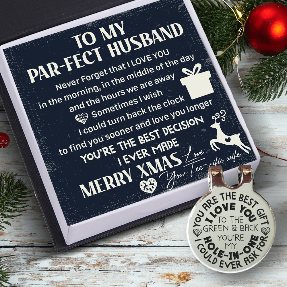Golf Marker - Golf - To My Par-fect Husband - Merry Xmas - Gata14005