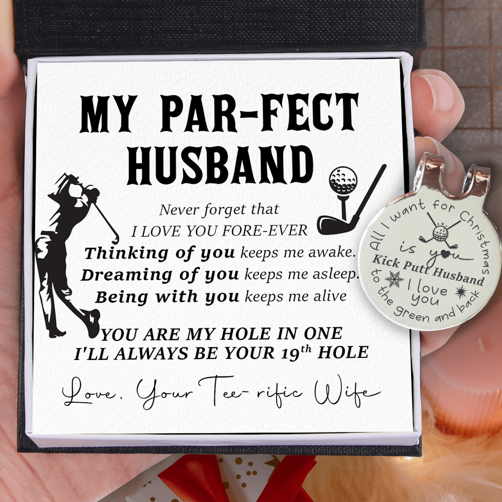 Golf Marker - Golf - To My Par-fect Husband - Never forget That I Love You Fore-Ever - Gata14011