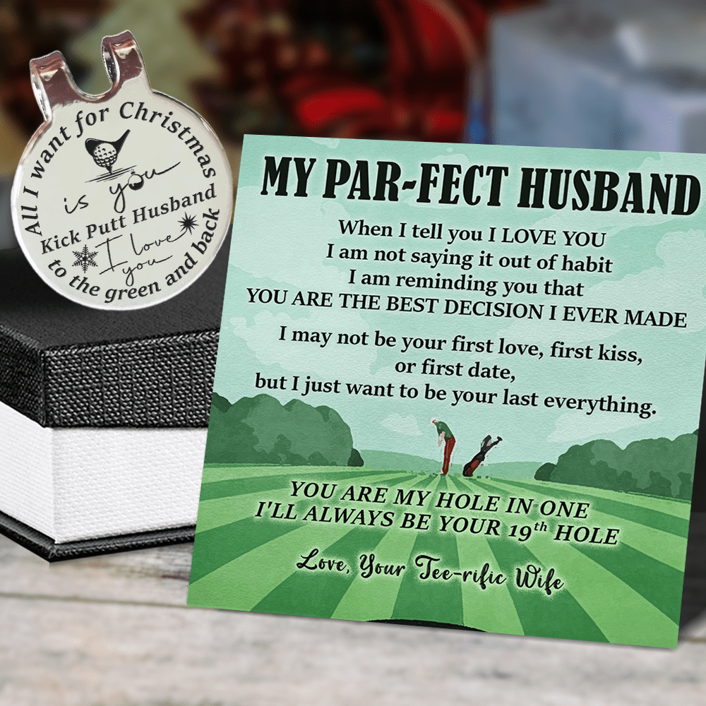 Golf Marker - Golf - To My Par-fect Husband - You Are My Hole In One - Gata14014