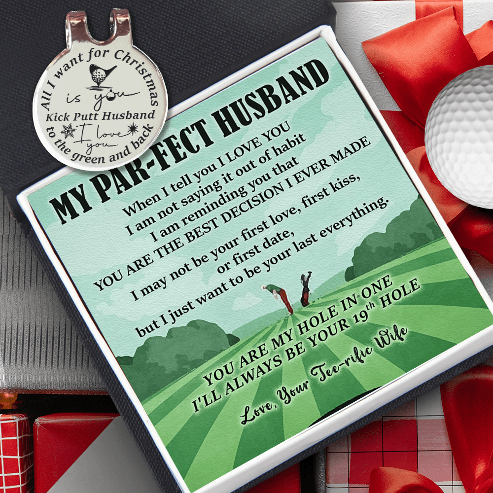 Golf Marker - Golf - To My Par-fect Husband - You Are My Hole In One - Gata14014